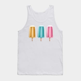 Three little summer ice lollies Tank Top